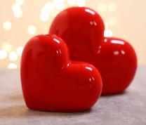 Paint Ceramic Hearts: Gifts for Valentine's Day